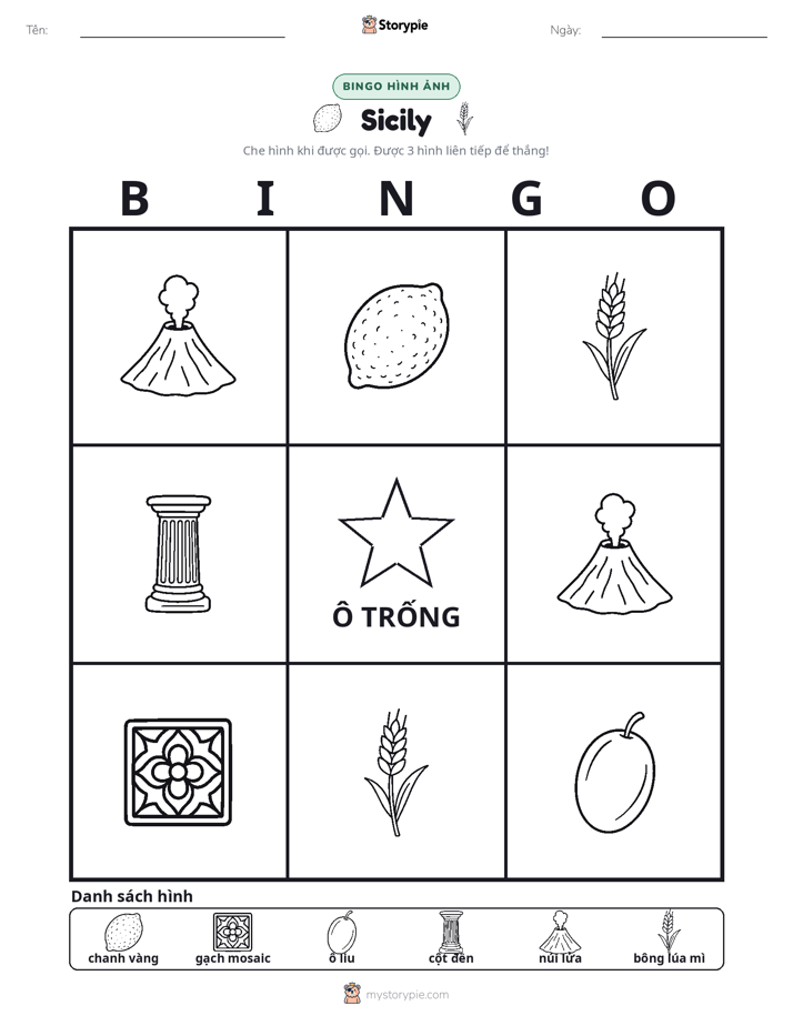 Bingo Hình Ảnh