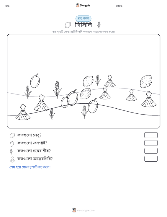 গণনা দৃশ্য