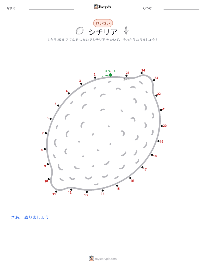 点つなぎ