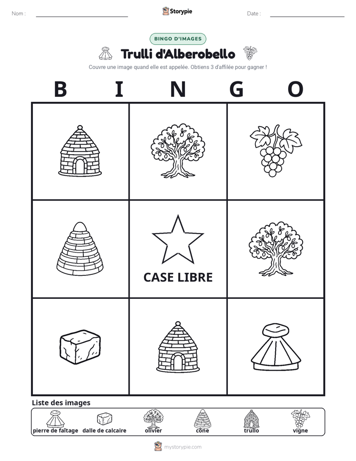 Bingo d'Images