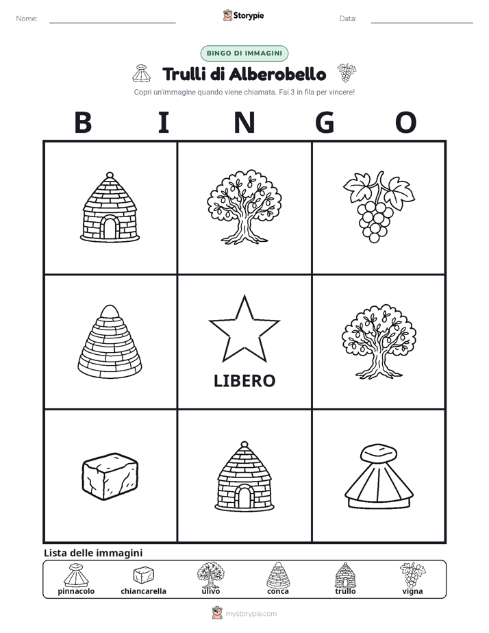 Bingo delle Immagini