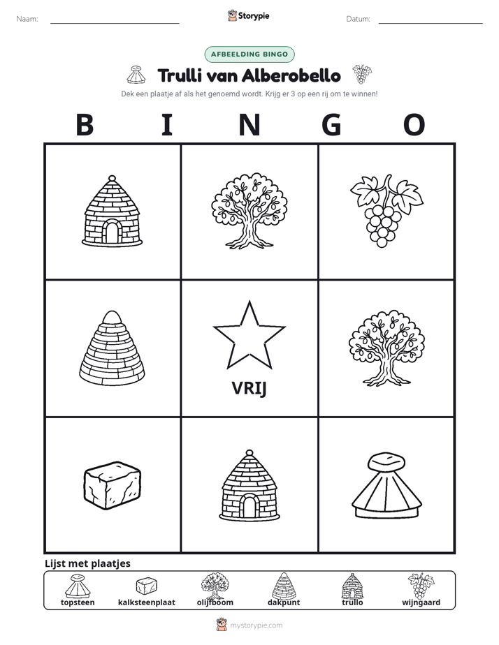 Afbeelding Bingo
