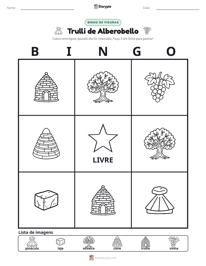 Bingo de Imagens