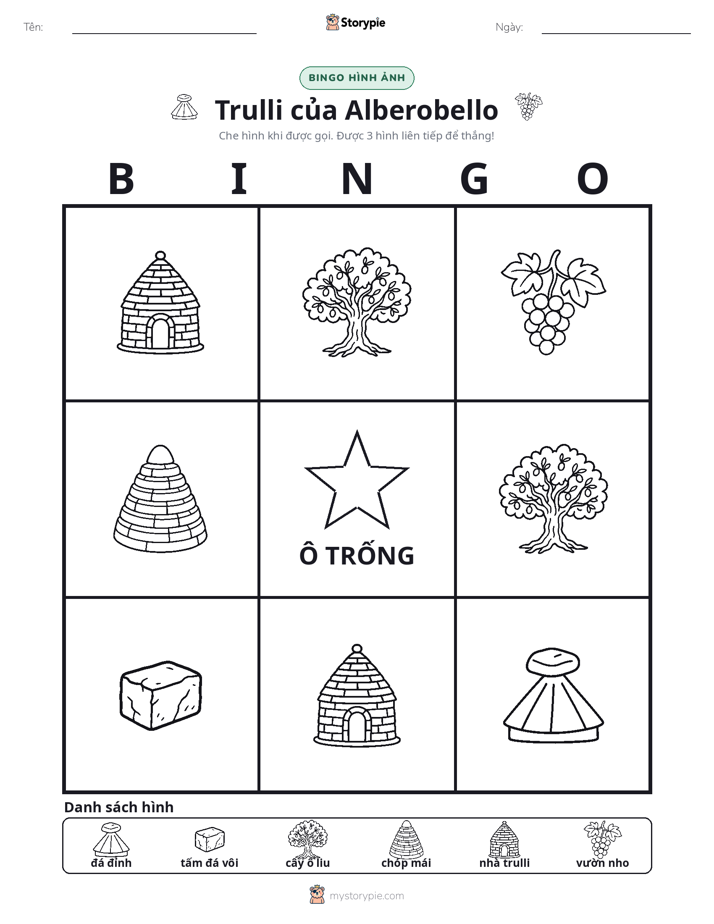 Bingo Hình Ảnh
