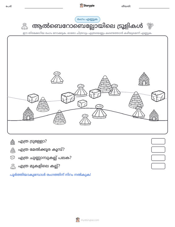 എണ്ണുന്ന ദൃശ്യങ്ങൾ
