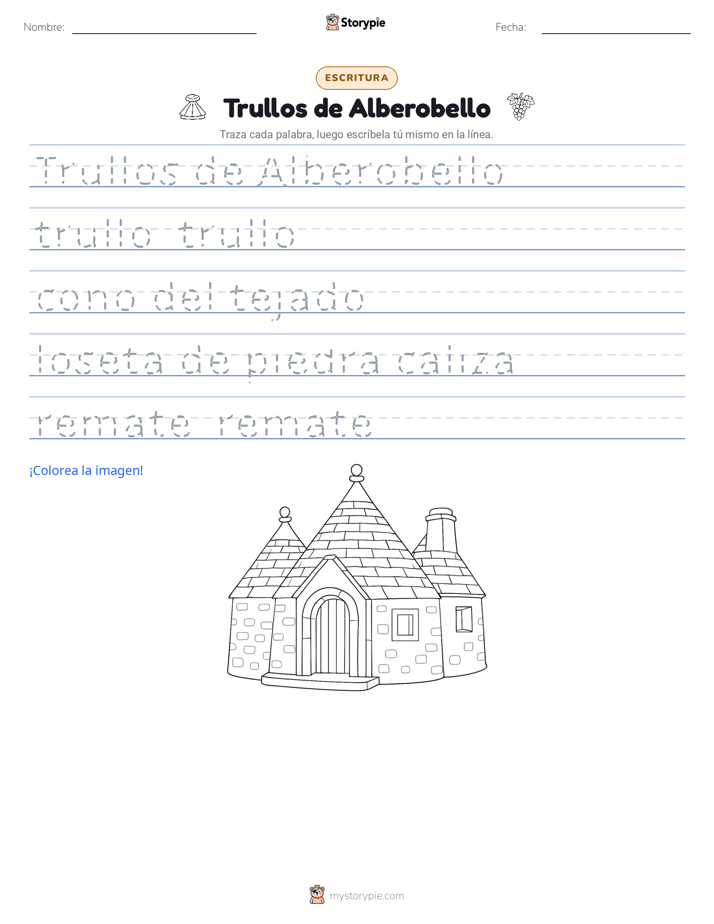 Práctica de Escritura