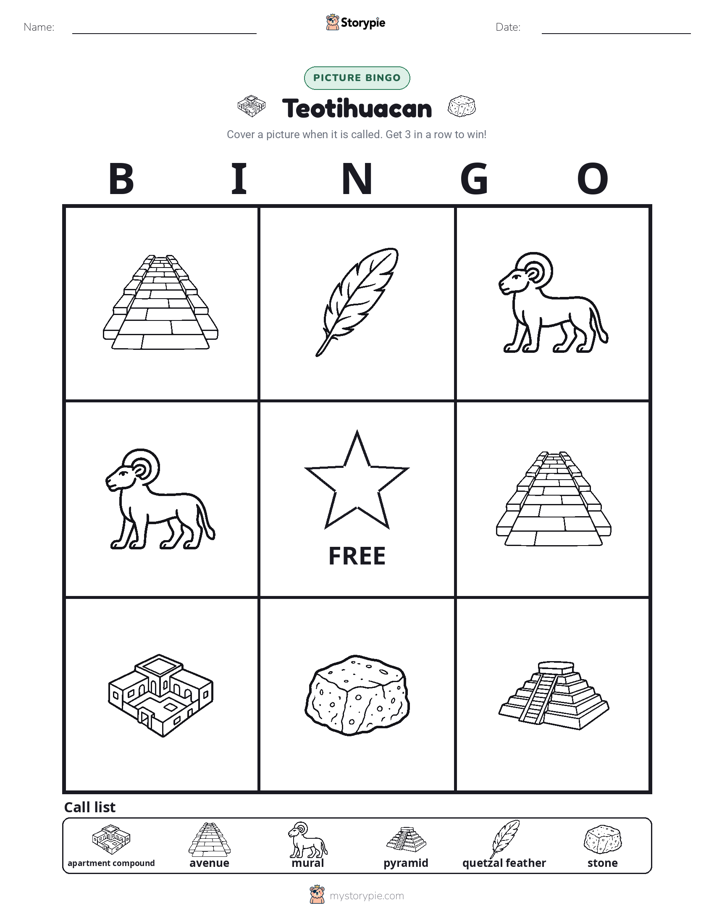 Picture Bingo