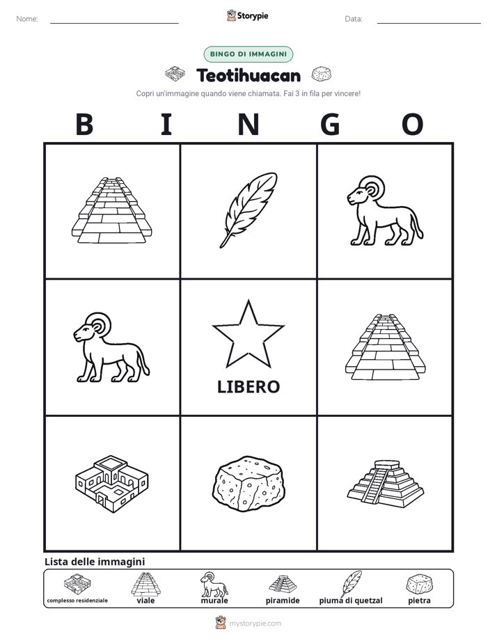 Bingo delle Immagini
