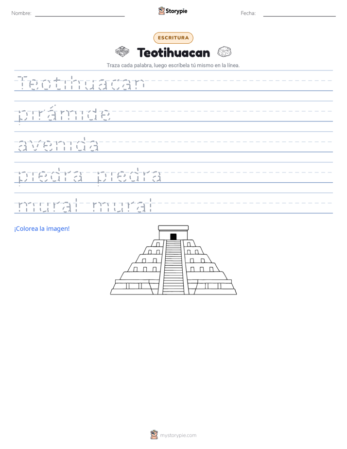 Práctica de Escritura
