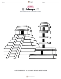 Palenque druckbare Arbeitsblatt Vorschau