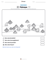 Palenque druckbare Arbeitsblatt Vorschau