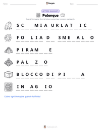 Anteprima della scheda stampabile di Palenque