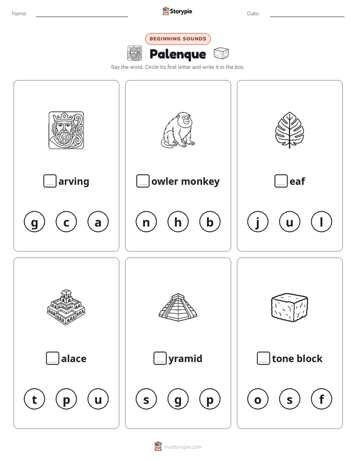 Beginning Sounds