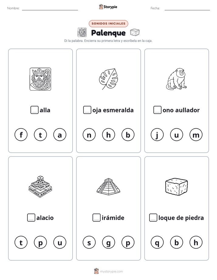 Sonidos Iniciales