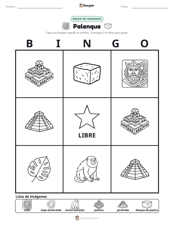 Bingo de Imágenes