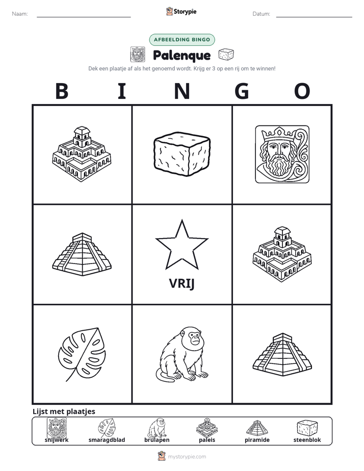 Afbeelding Bingo