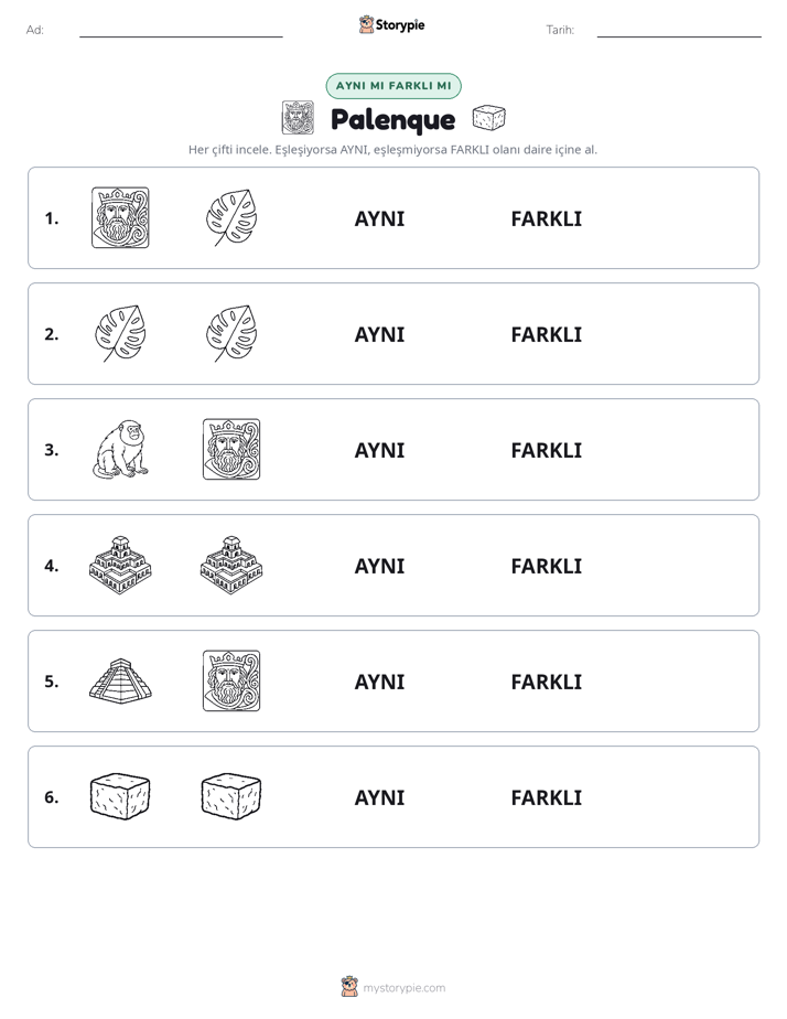 Aynı mı Farklı mı