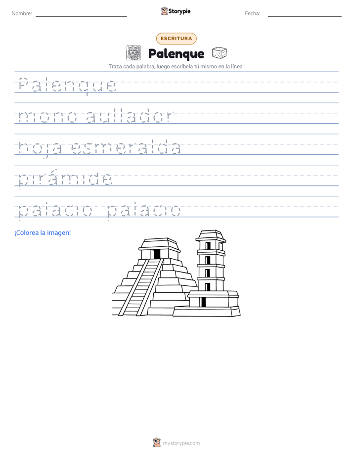 Práctica de Escritura