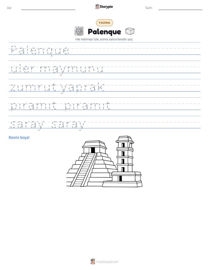 Yazma Pratiği