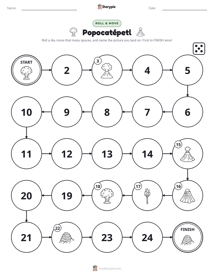Roll & Move Game