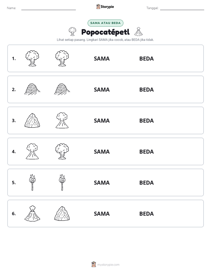 Sama atau Berbeda