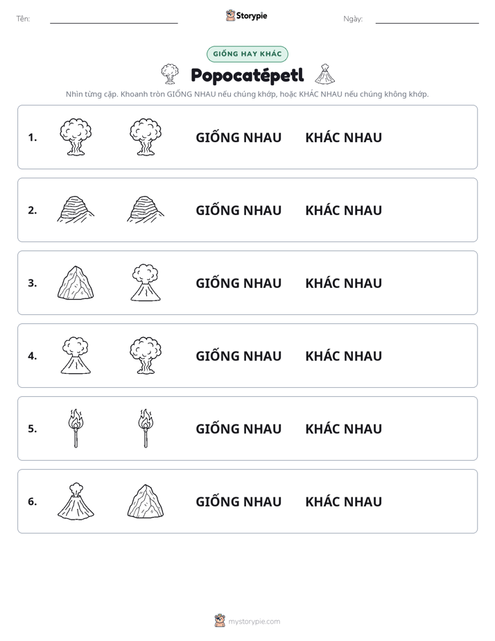 Giống Hay Khác