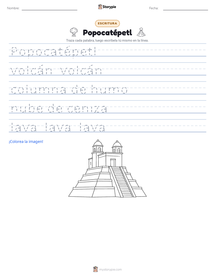 Práctica de Escritura