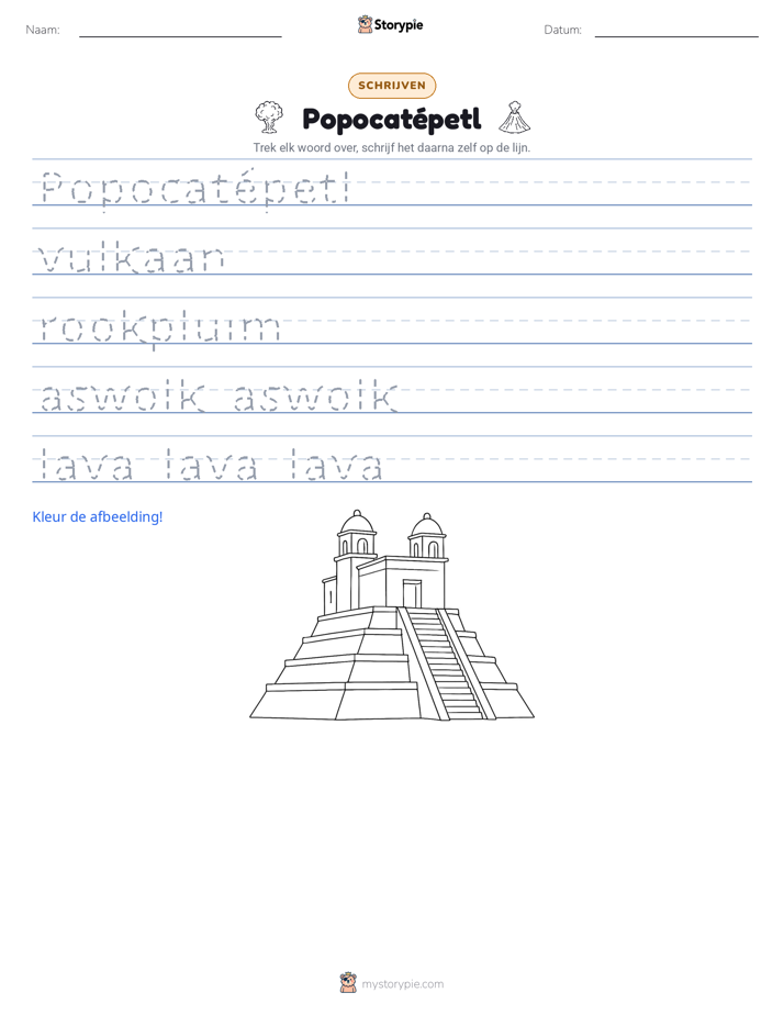 Schrijf Oefening