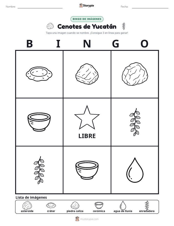 Bingo de Imágenes