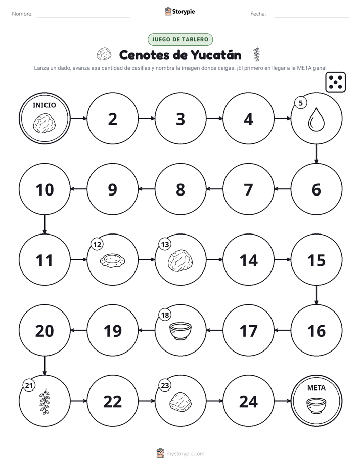 Juego de Rueda y Avanza