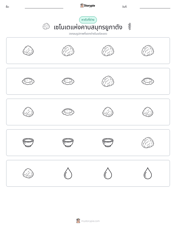 ตัวที่แตกต่าง