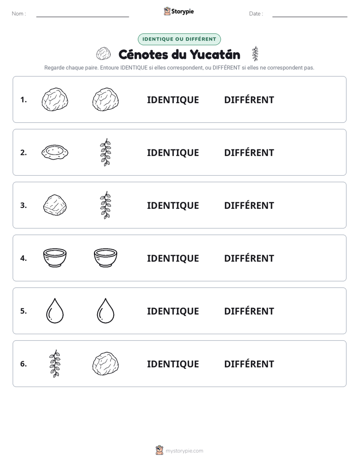 Identique ou Différent
