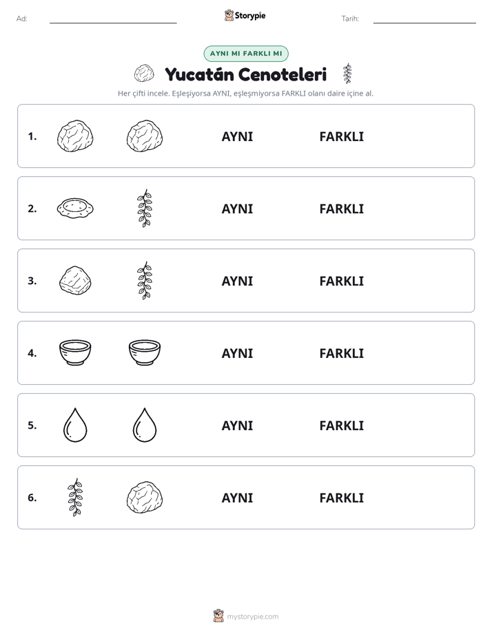 Aynı mı Farklı mı