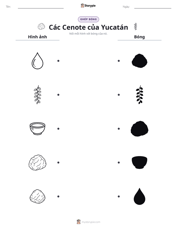 Ghép Hình Bóng