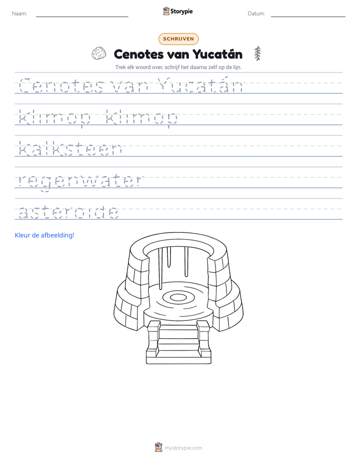 Schrijf Oefening