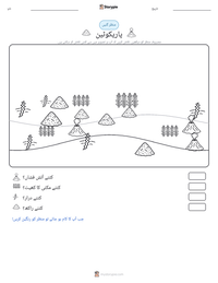 پاریکوٹین پرنٹ کرنے کے قابل ورکشیٹ کا پیش نظارہ