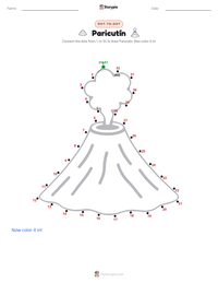 Paricutín printable worksheet preview