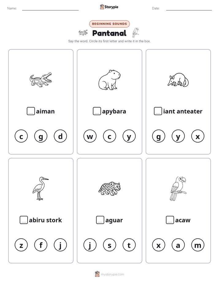 Beginning Sounds