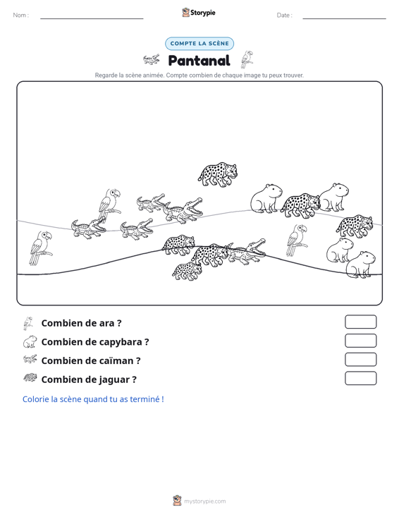Scène de Comptage