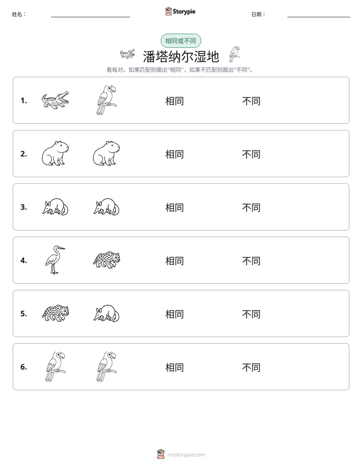 相同或不同