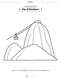 Anteprima della scheda stampabile di Pan di Zucchero