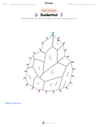 Zuckerhut druckbare Arbeitsblatt Vorschau
