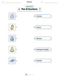 Anteprima della scheda stampabile di Pan di Zucchero