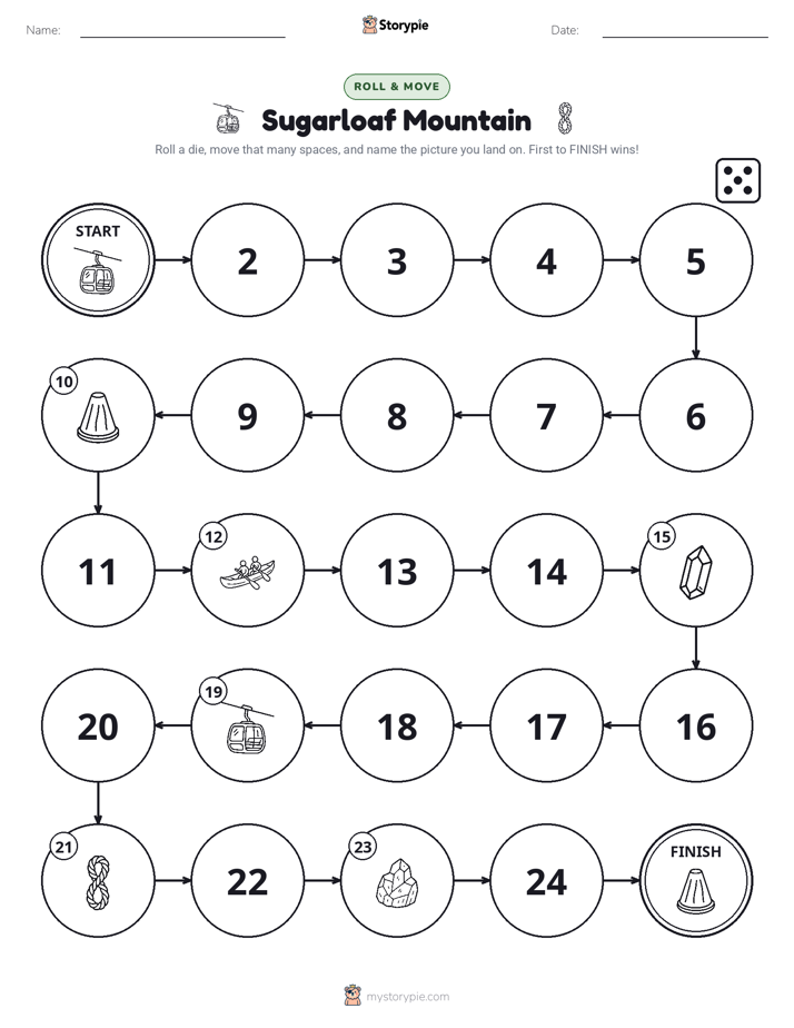 Roll & Move Game