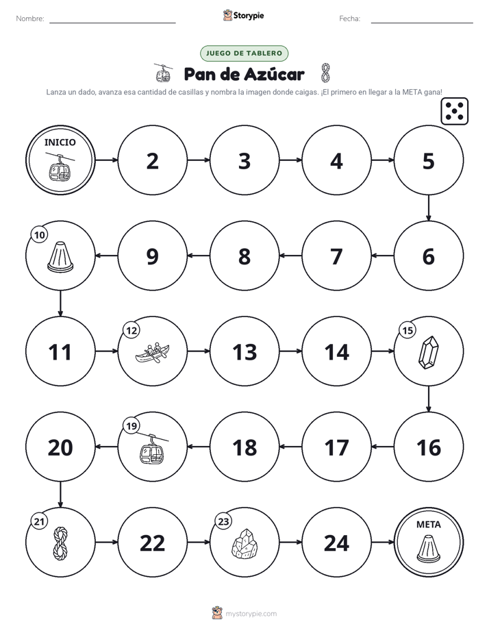 Juego de Rueda y Avanza