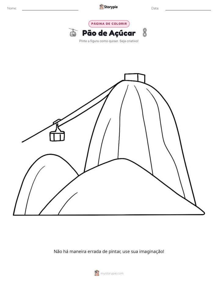Página para colorir