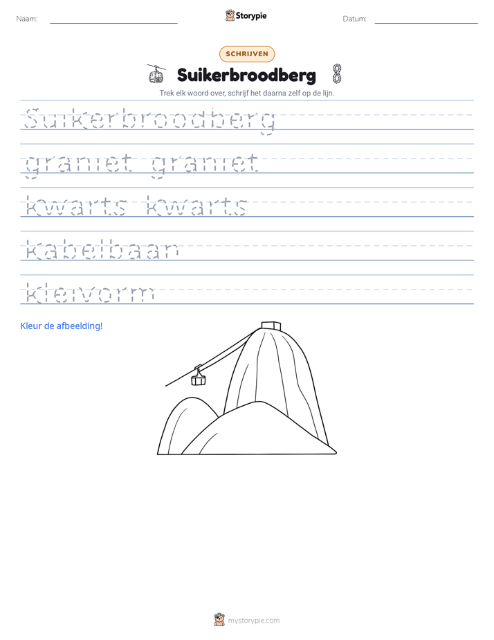 Schrijf Oefening