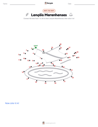 Lençóis Maranhenses printable worksheet preview
