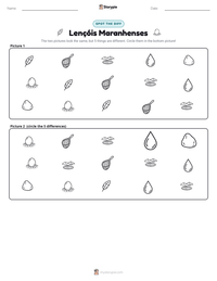 Lençóis Maranhenses printable worksheet preview