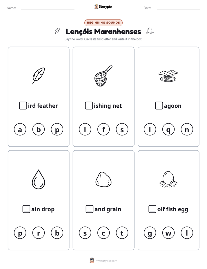 Beginning Sounds